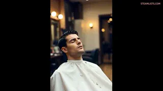 Ever had one of those female barbers that accidentally brushes you with her boobs the whole time
