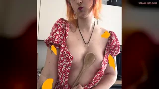 Wanna help Mommy bake a cakes