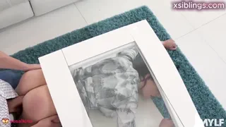 Stepson knows a perfect way how to help his stuck stepmom