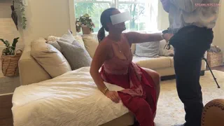 Less than 24 hrs at home wasn’t nearly enough time. Rushed home from a wedding bc we needed to fuck so bad. Working on the full edit
