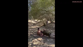 When I start being a bitch step bro knows I need to get fucked in the woods