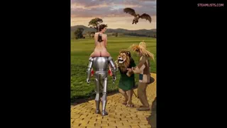 Cut out scene plus blooper from Wizard of Oz