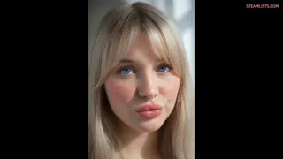 Blue Eyed Blonde Beauty Nude