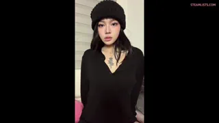 Goth baddie that will make ur knees weak Teen Asian xxx