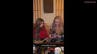 Crazy public cum dare