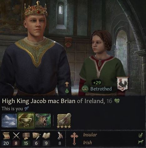 Crusader Kings III - Guide to maximize Skills for your child in proper direction
