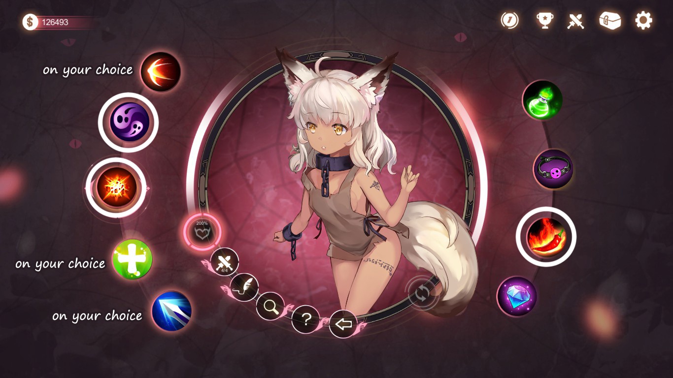 Mirror - Combination of skills and items for every girl. Easy win. - Neko (The Lost Shards DLC)