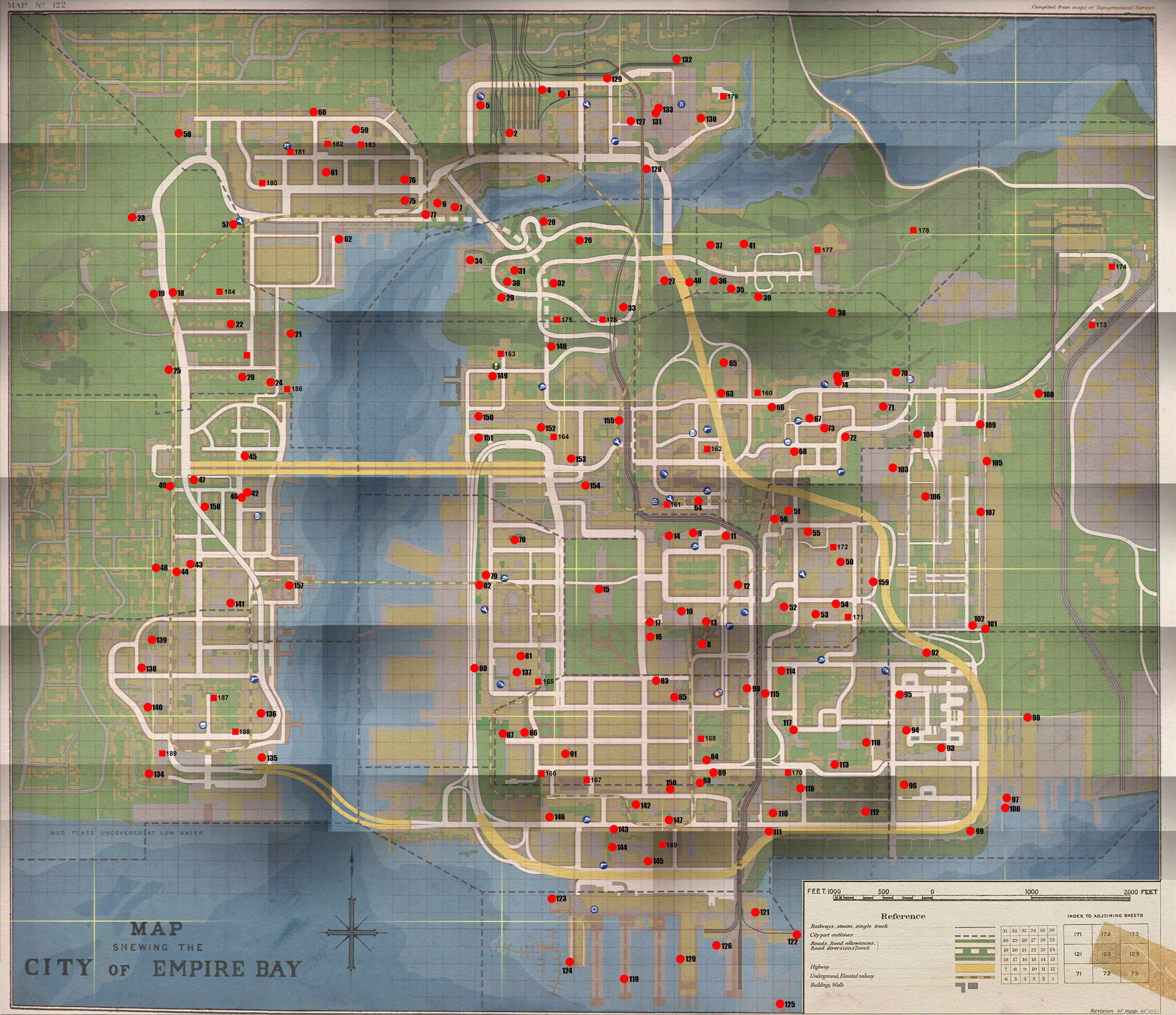 Mafia II: Definitive Edition - Most Wanted Posters Map | Location