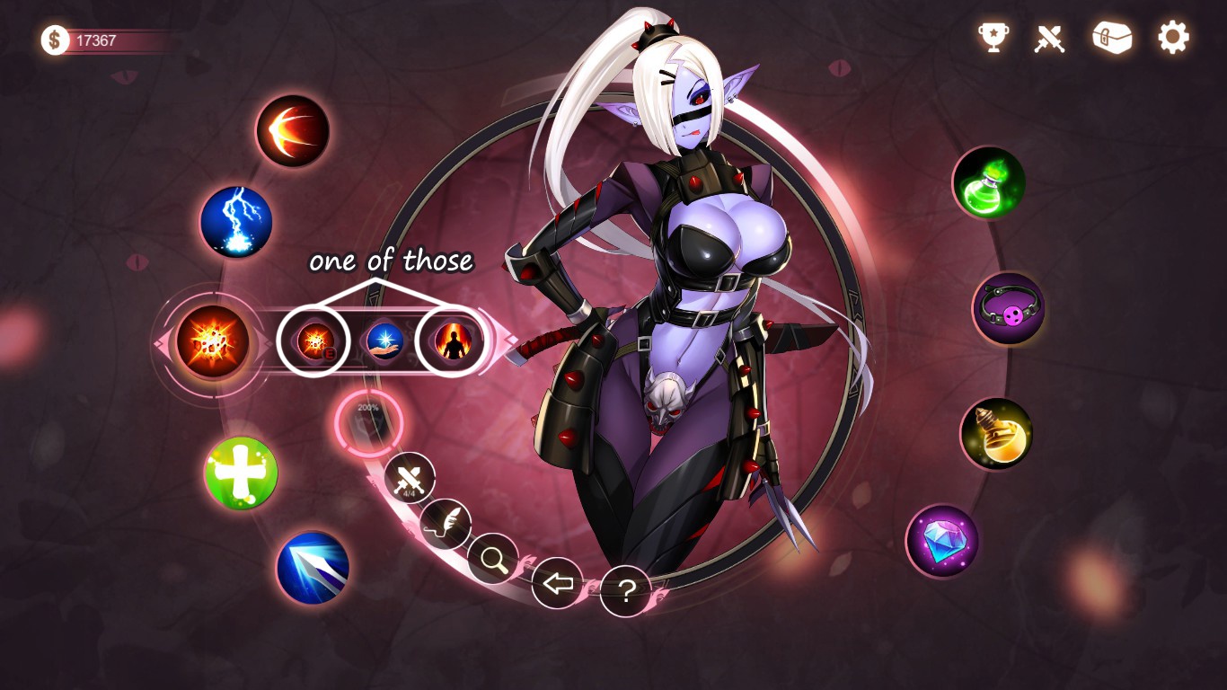 Mirror - Combination of skills and items for every girl. Easy win. - Dark elf