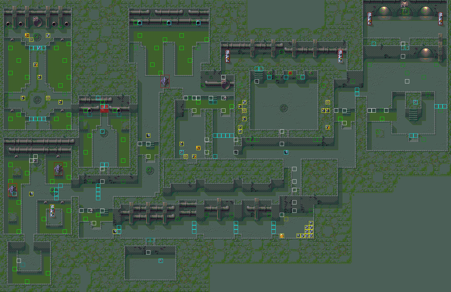 The Chaos Engine - Level Maps
