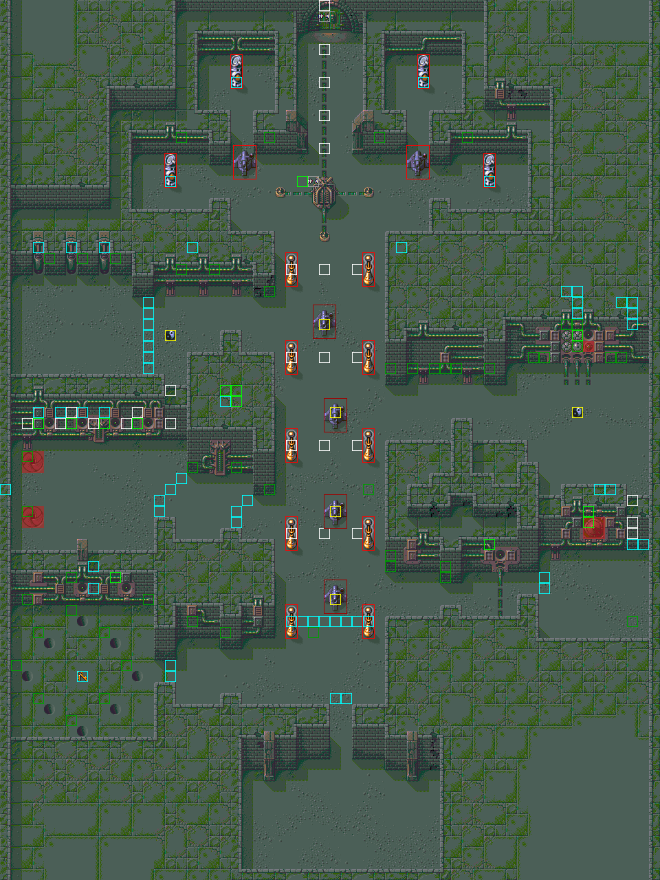 The Chaos Engine - Level Maps