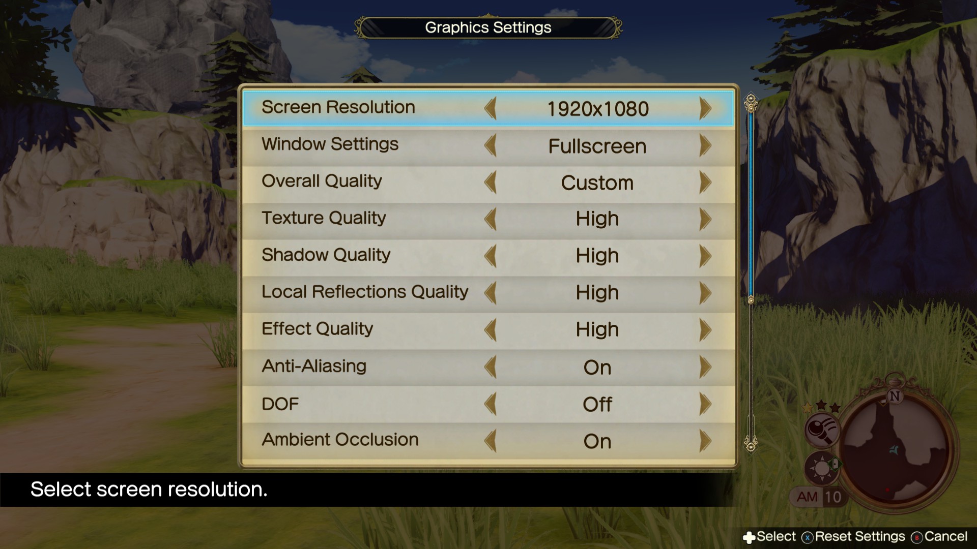 Atelier Ryza 2: Lost Legends & the Secret Fairy - How to configure Graphics Settings in game