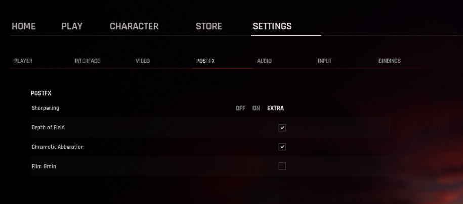 Fight or Flight - Recommended Game Settings