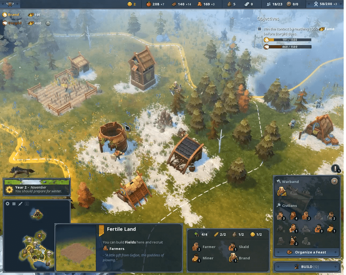 Northgard - Chapter 8 extreme - fame win guide