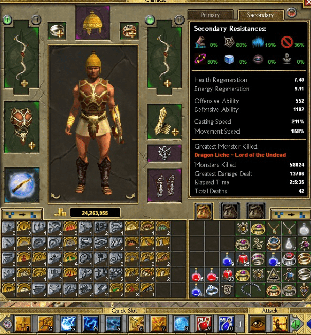 Titan Quest Anniversary Edition - Sage (Hunting / Storm) Build Guide (Ragnarok Required)
