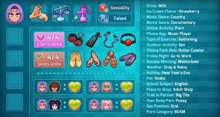 HuniePop 2: Double Date - Your guide to all HuniePop2 girls! - Steam Lists