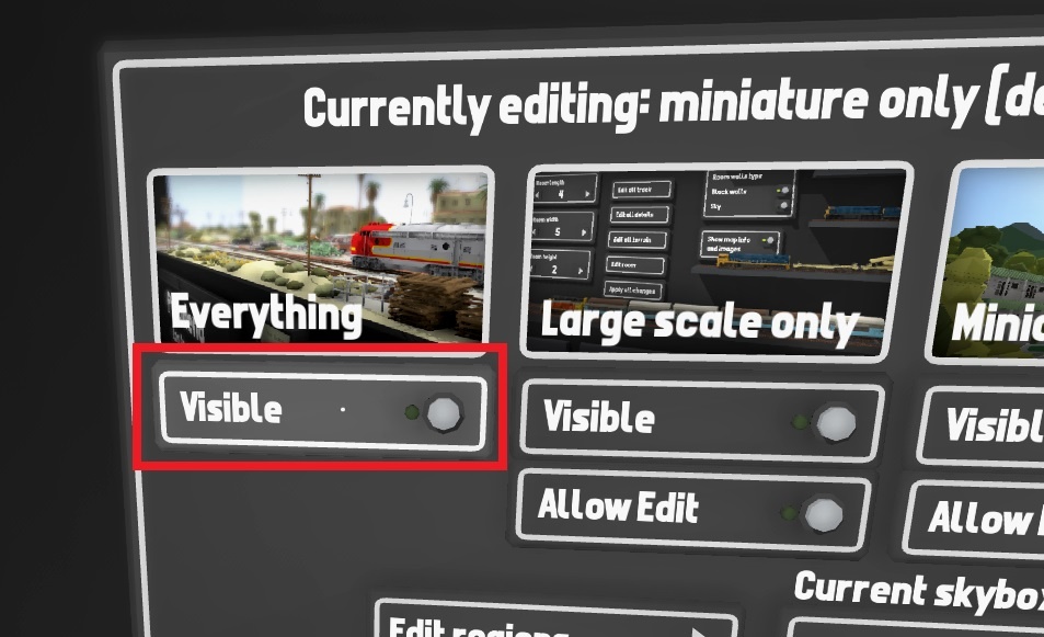 Rolling Line - Skybox editing