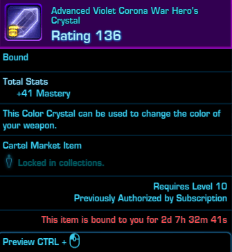 STAR WARS™: The Old Republic™ - Cartel coins - Useful investments & tips