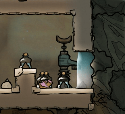 Oxygen Not Included - Cheap and easy liquid vapor lock