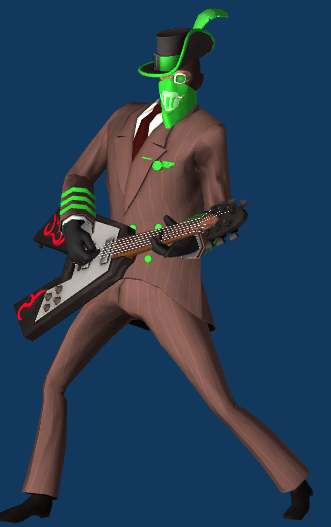 Team Fortress 2 - Cool Lime Painted Cosmetic Sets for All Classes for About 1 Key
