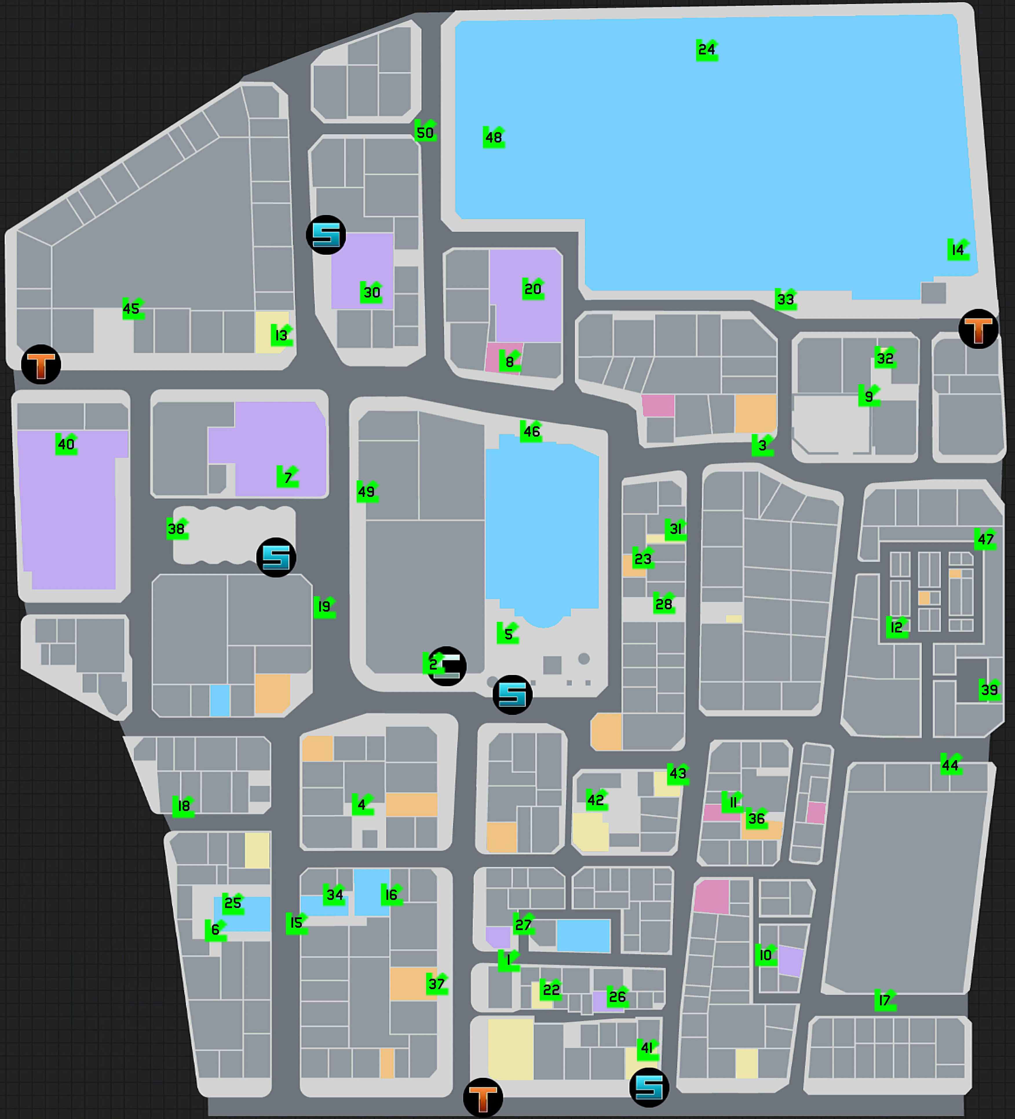 Yakuza 3 Remastered - Kamurocho Locker Key Locations - Map.