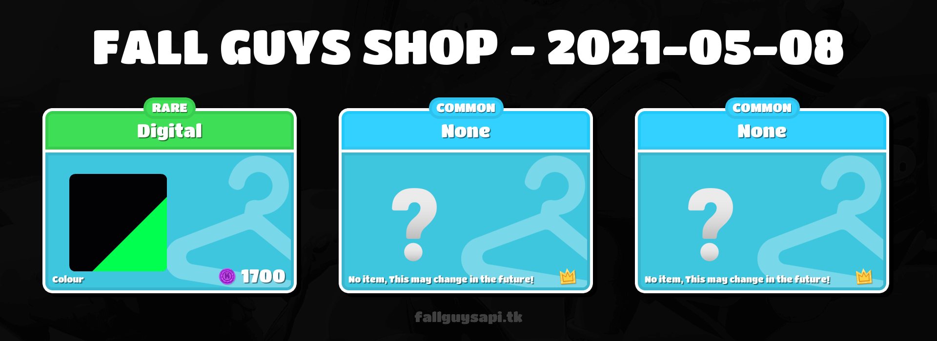 Fall Guys: Ultimate Knockout - [S4] Featured shop - What's on sale? - May 08 - May 11