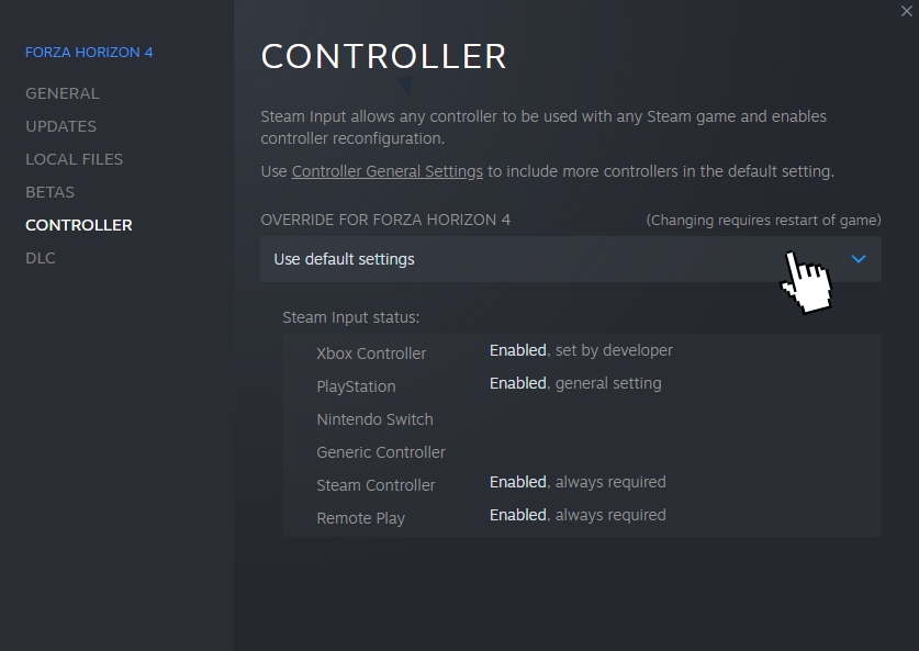 Forza Horizon 4 - Racing Wheel & Logitech G-Hub Fix