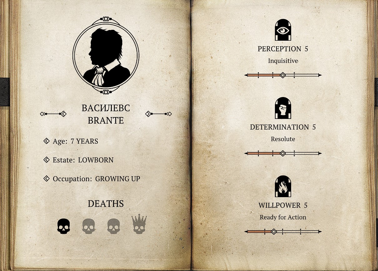 The Life and Suffering of Sir Brante - The way to get max possible stats by Chapter 3