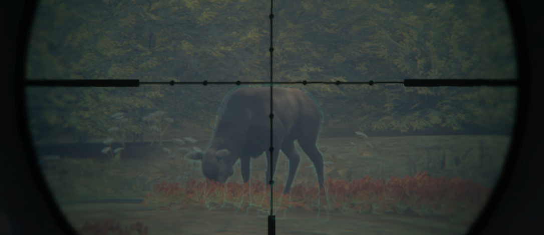 theHunter: Call of the Wild™ - How to actually use the dots in the reticle of your scope