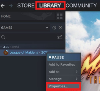 League of Maidens - Infinite Loading, Steam Overlay, and Stall Fixes