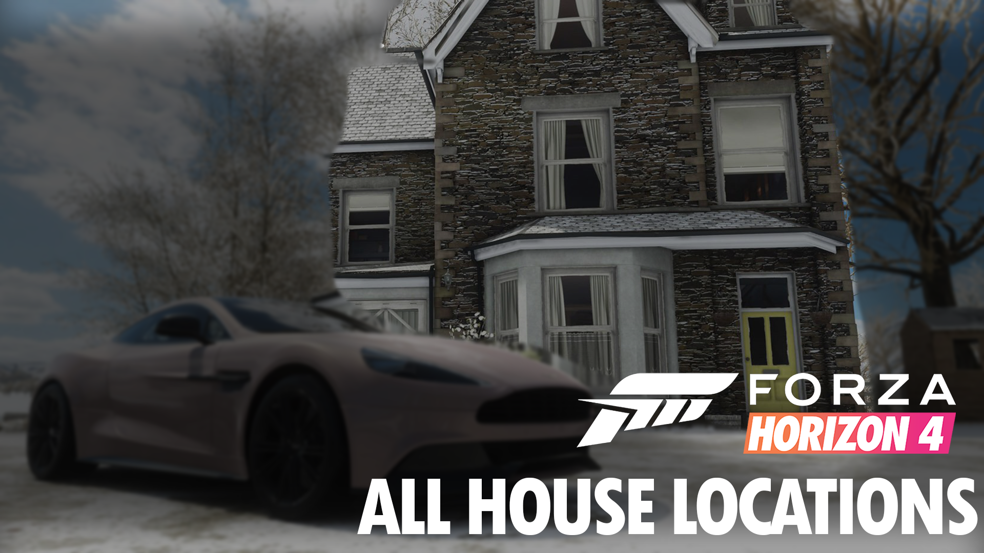 Forza Horizon 4 - All House Locations
