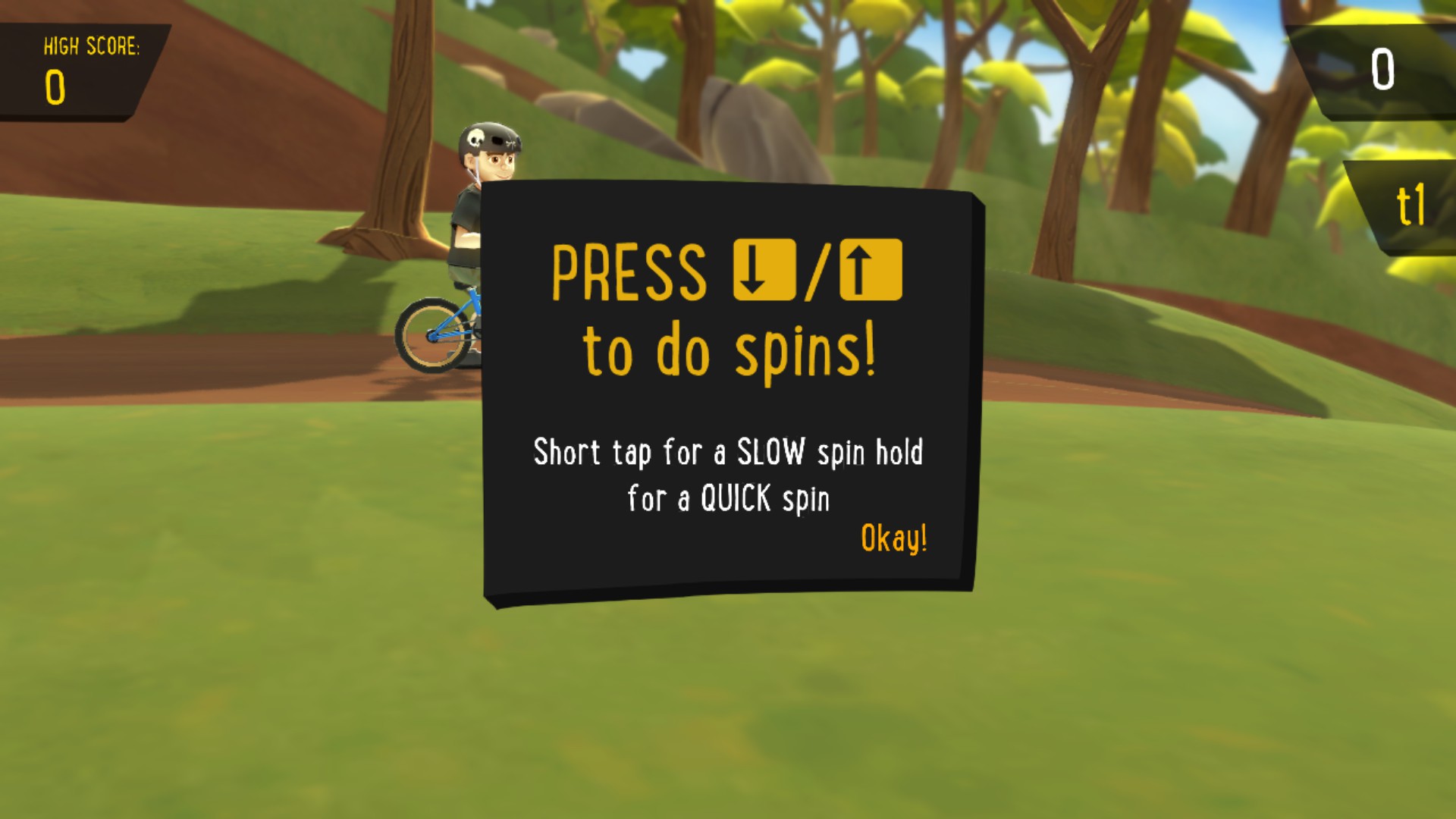 Pumped BMX + - List of all tricks and how to get speed - Spins