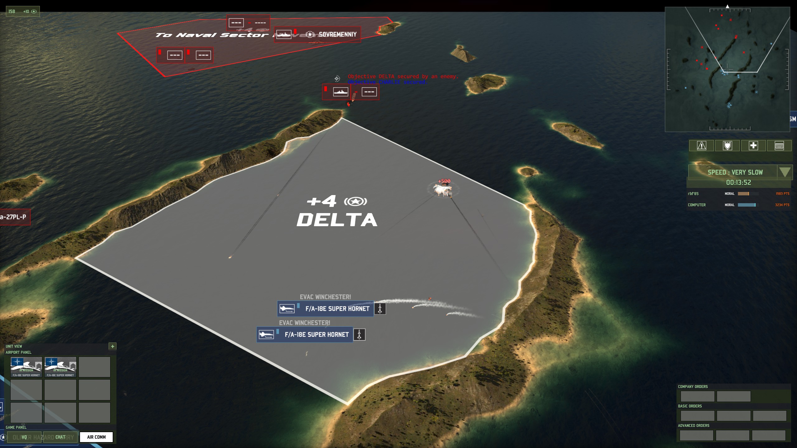 Wargame: Red Dragon - Second Korean War campaign: USS Enterprise defense Total Victory - zero loss Guide