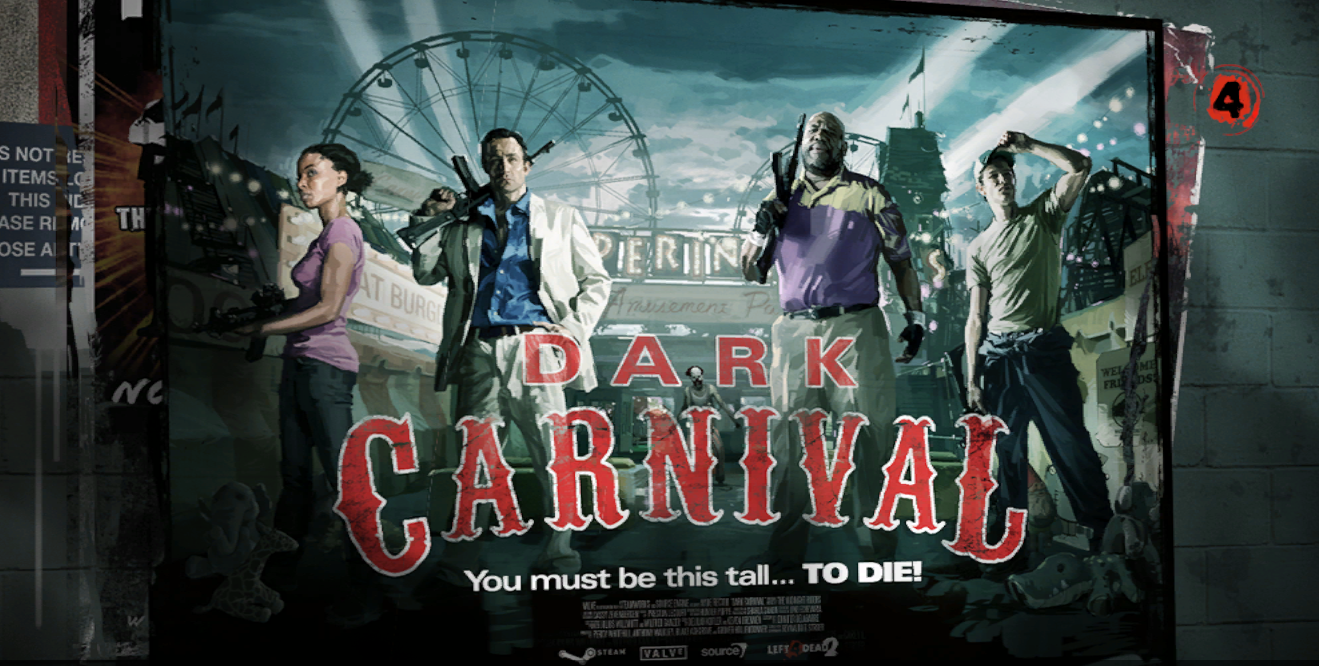 Left 4 Dead 2 - How to get the Guardin Gnome achivement - Load the map (dark carnival duh)