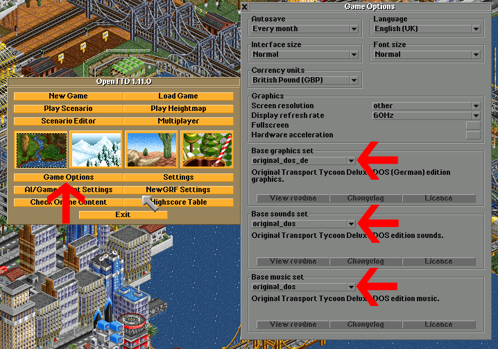 OpenTTD - How to Configure OTTD For Best Experience