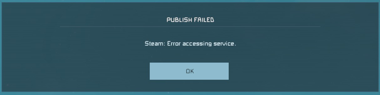 Space Engineers - How to fix (Steam: Error Accessing Service)