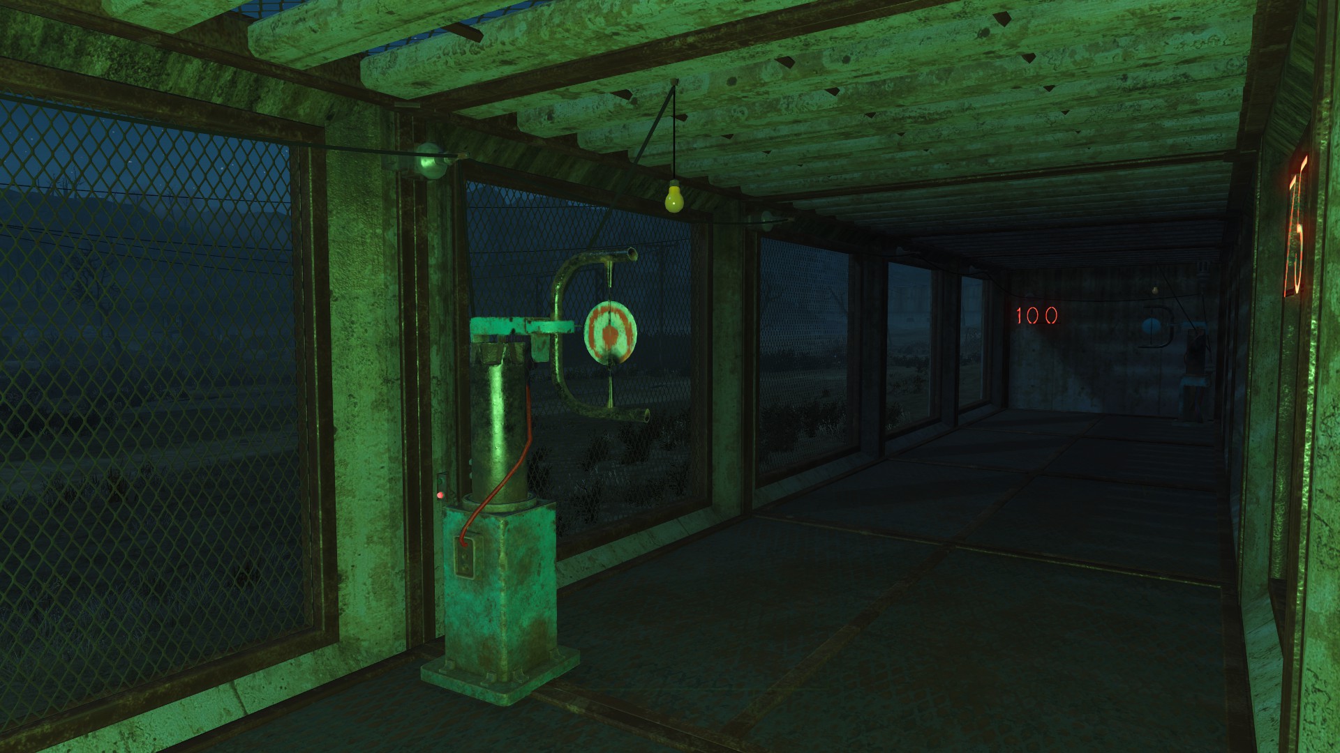 Fallout 4 - How to make a functional indoor shooting range