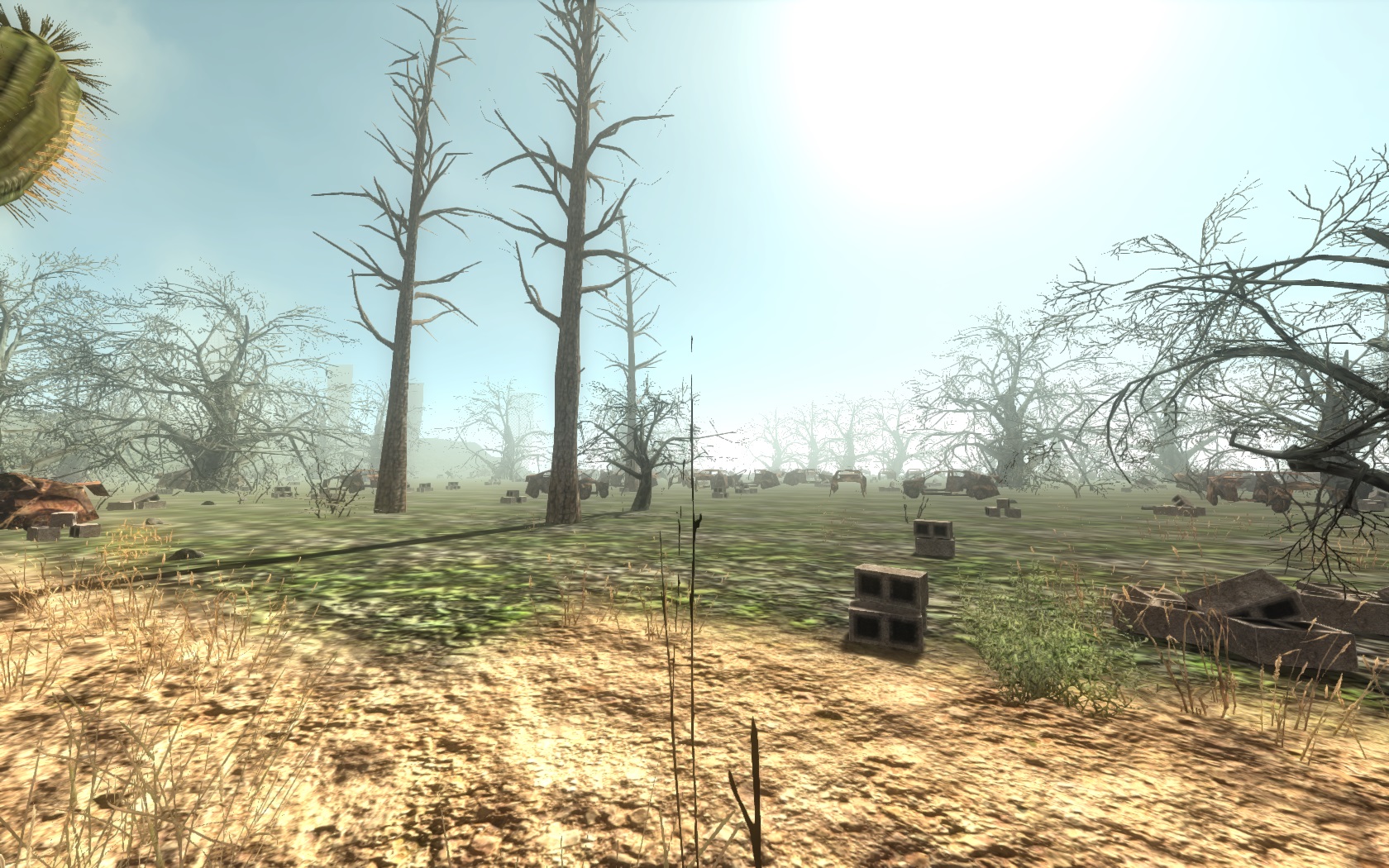 7 Days to Die - BIOMES Guide - Nuclear Fallout Biome: