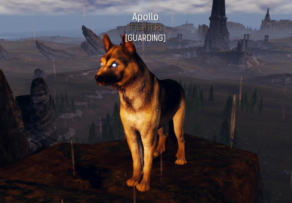 Conan Exiles - Named Feral Dogs - Detailed Description - - Apollo ( Variant A | Light brown fur )