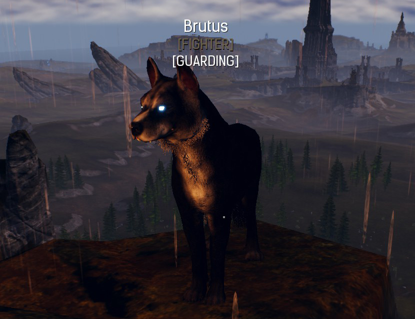 Conan Exiles - Named Feral Dogs - Detailed Description - - Brutus ( Variant C | Black fur )