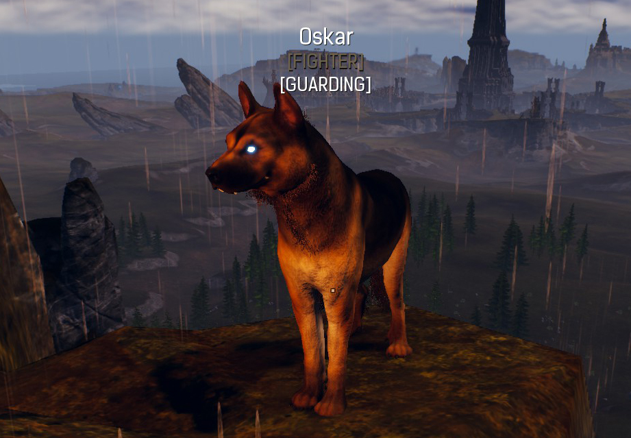 Conan Exiles - Named Feral Dogs - Detailed Description - - Oskar ( Variant E | Brown fur )