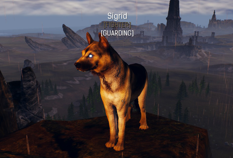 Conan Exiles - Named Feral Dogs - Detailed Description - - Sigrid ( Variant F | Light brown fur )