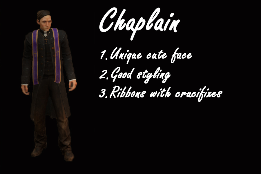 Dread Hunger - How to distinguish crewmate role by uniform - Chaplain