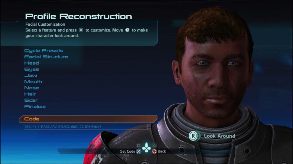 Mass Effect ™ Legendary Edition - Face Codes 11 - Steamlists.com