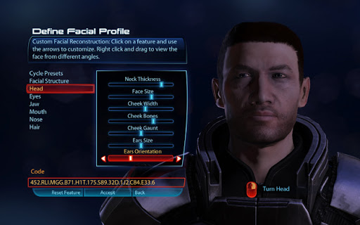 Mass Effect™Legendary Edition  - フェイスコード21 -SteamLists.com