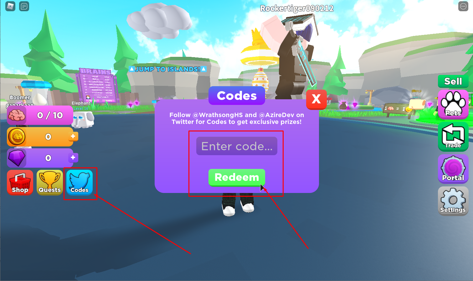 Roblox Brain Simulator Codes Free Gems Coins Boosts And Pets July 2021 Steam Lists - how to make a teleport pad in roblox 2021