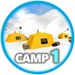Roblox Expedition Antarctica - Badge You've reached camp 1!🏕️