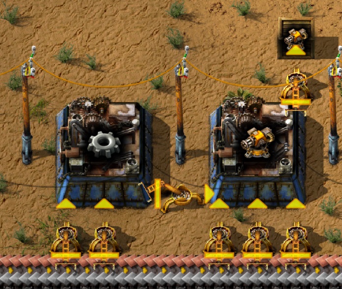 Factorio - Tech Rushing Robot Logistics