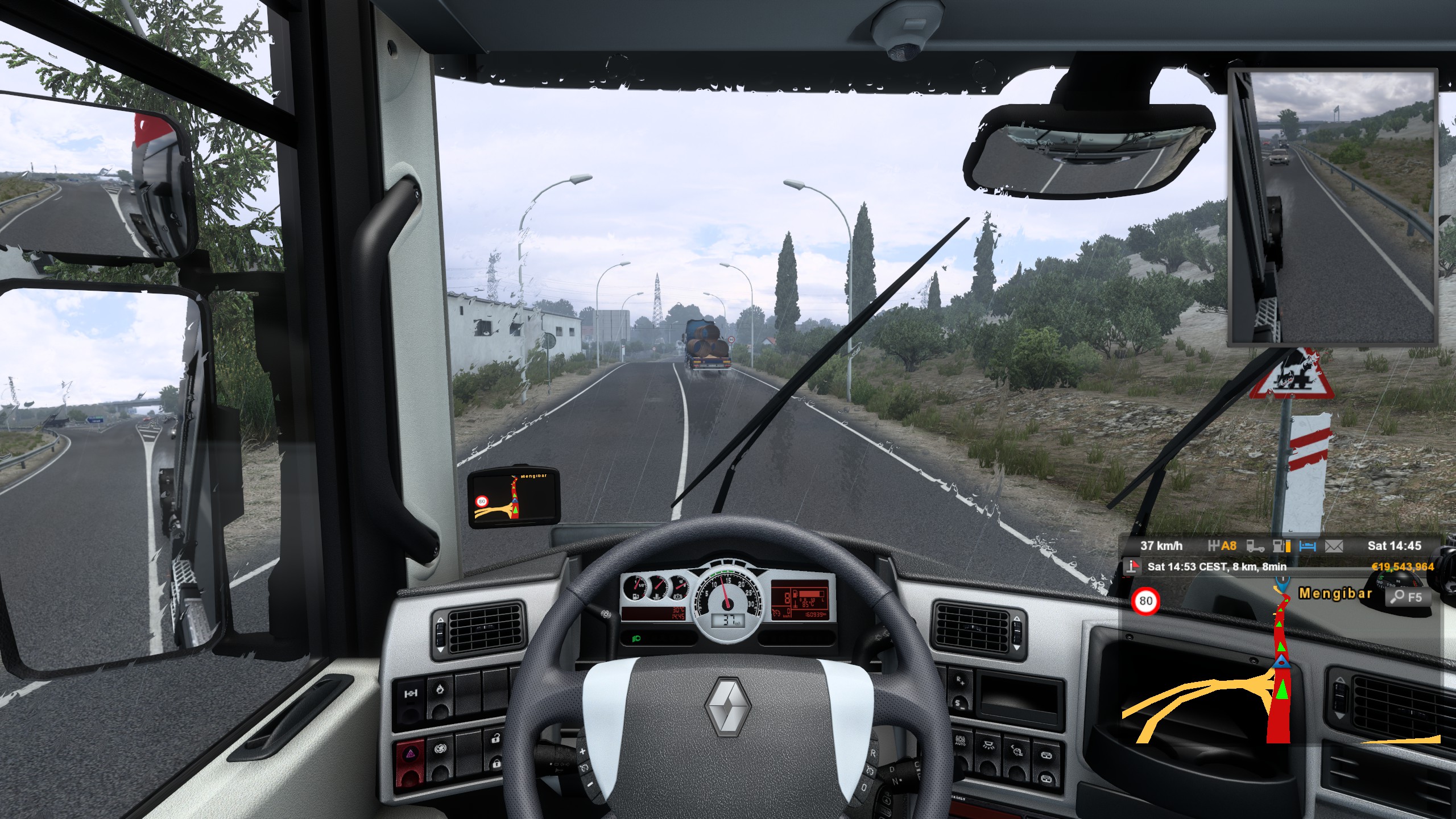 Euro Truck Simulator 2 - Iberia DLC: More Hidden Roads in Lleida and Mengibar