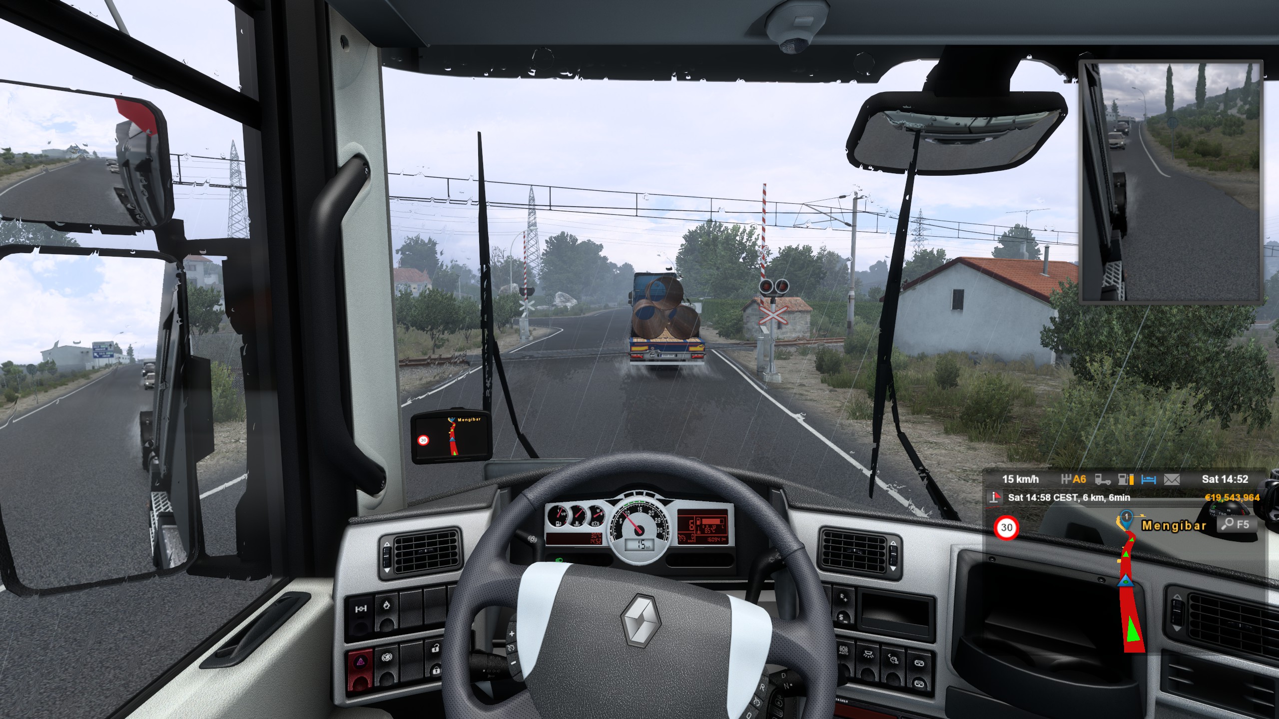 Euro Truck Simulator 2 - Iberia DLC: More Hidden Roads in Lleida and Mengibar